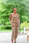 Leopard Print Jumpsuit - Karí Céra 